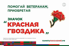 В Москве проходит Ежегодная всероссийская акция помощи ветеранам «Красная гвоздика». 