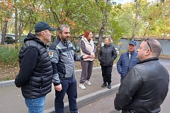 Обход территории района