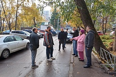 Обход территории района